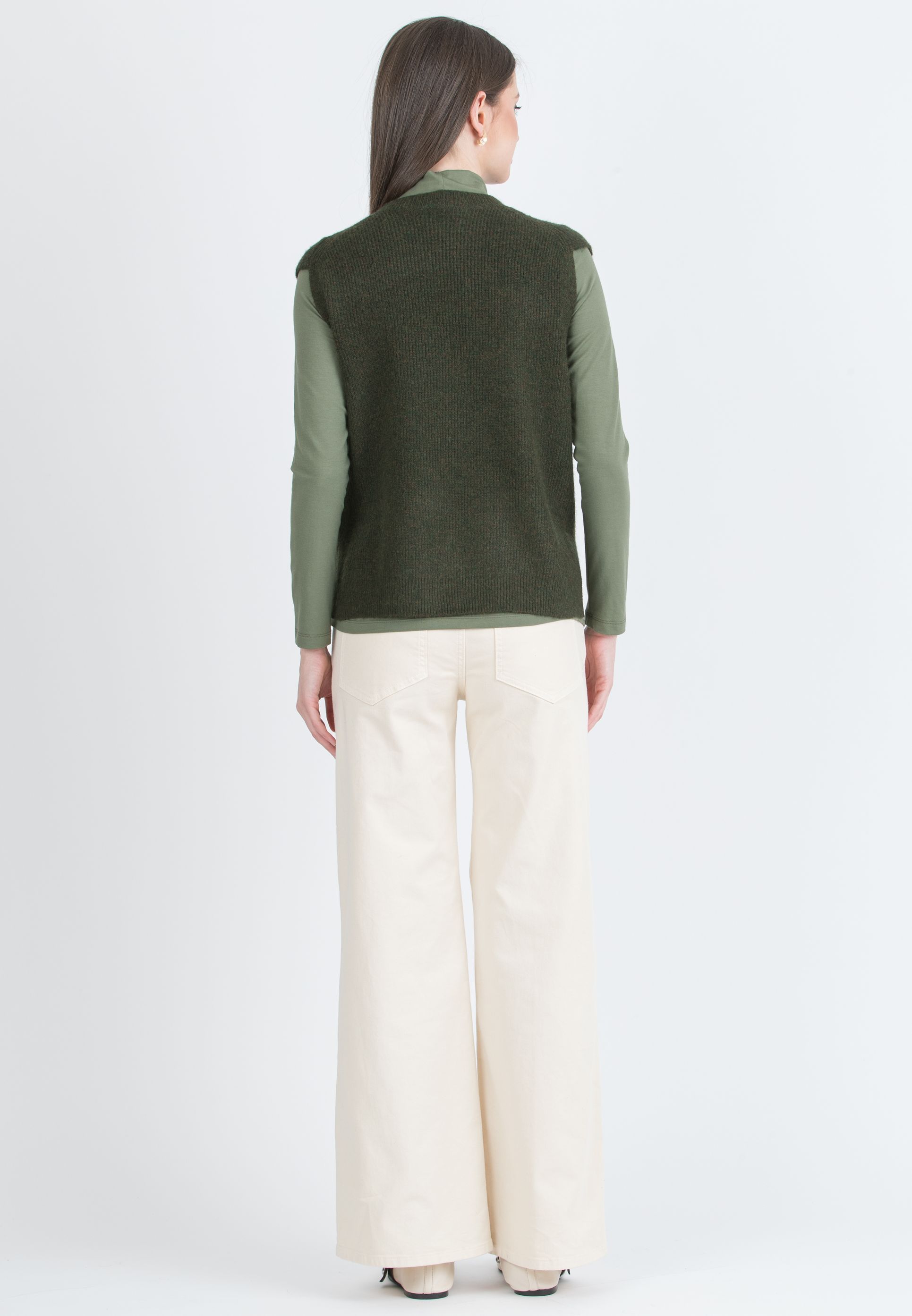 NOAH – Maternity Wide-Leg Jeans in Coloured Denim (Naturale)