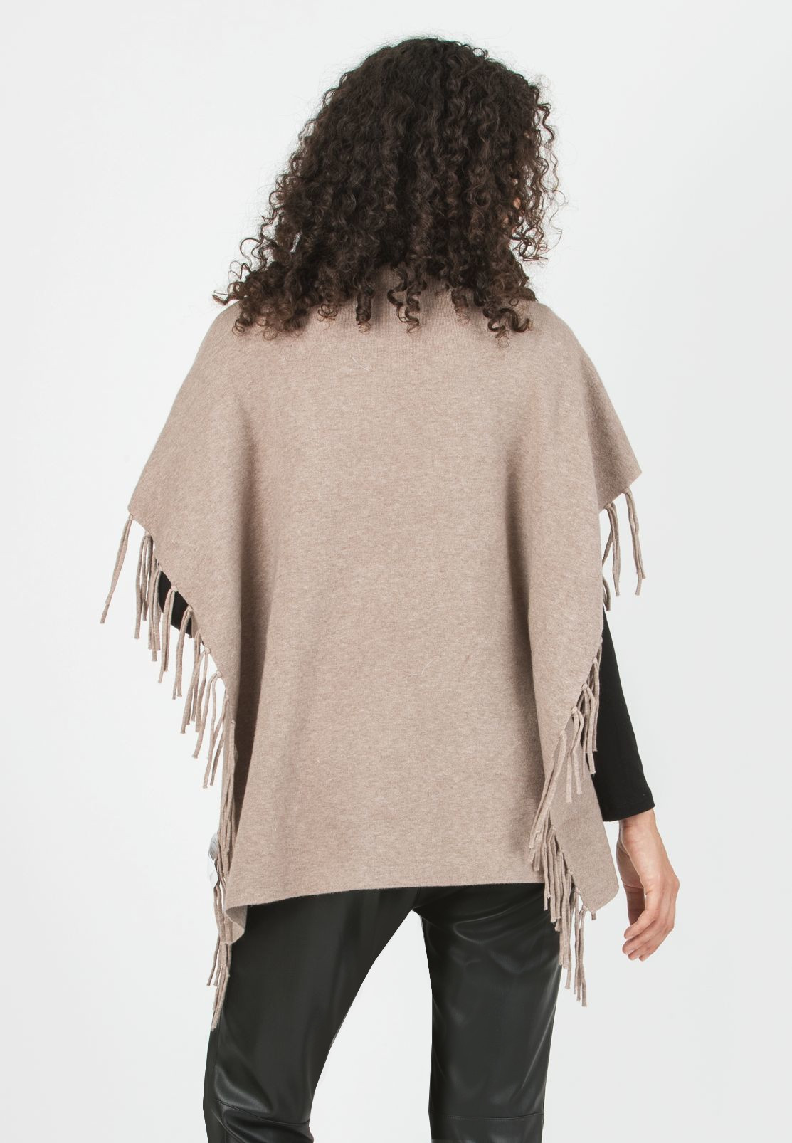 NICOLE - Fringed Maternity Cape (Iuta)