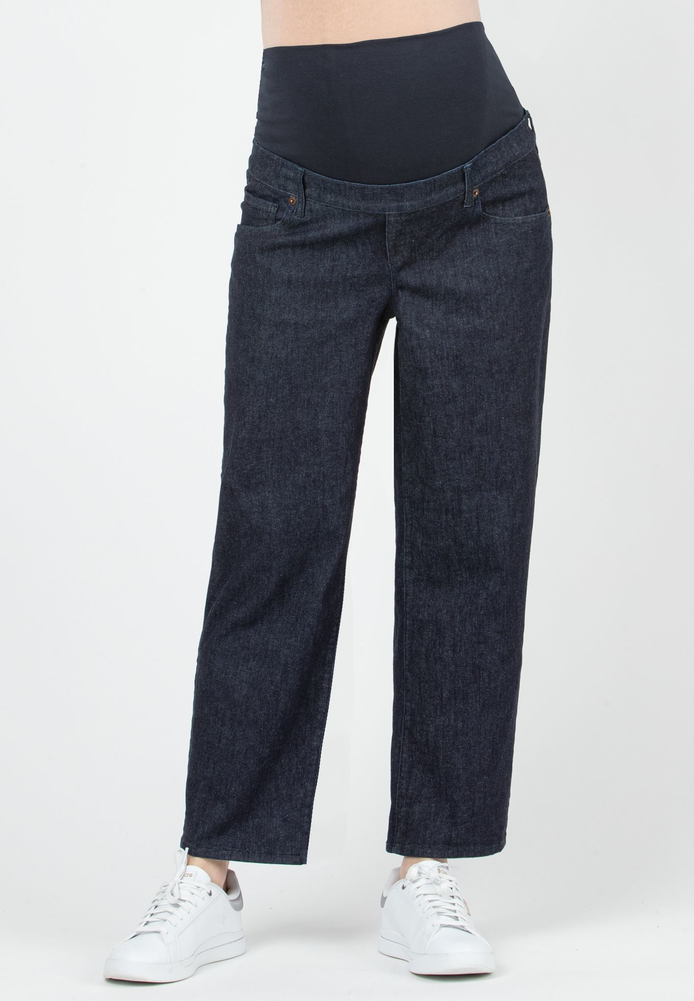 RHIANNA - Balloon Maternity Jeans (Blu Scuro)