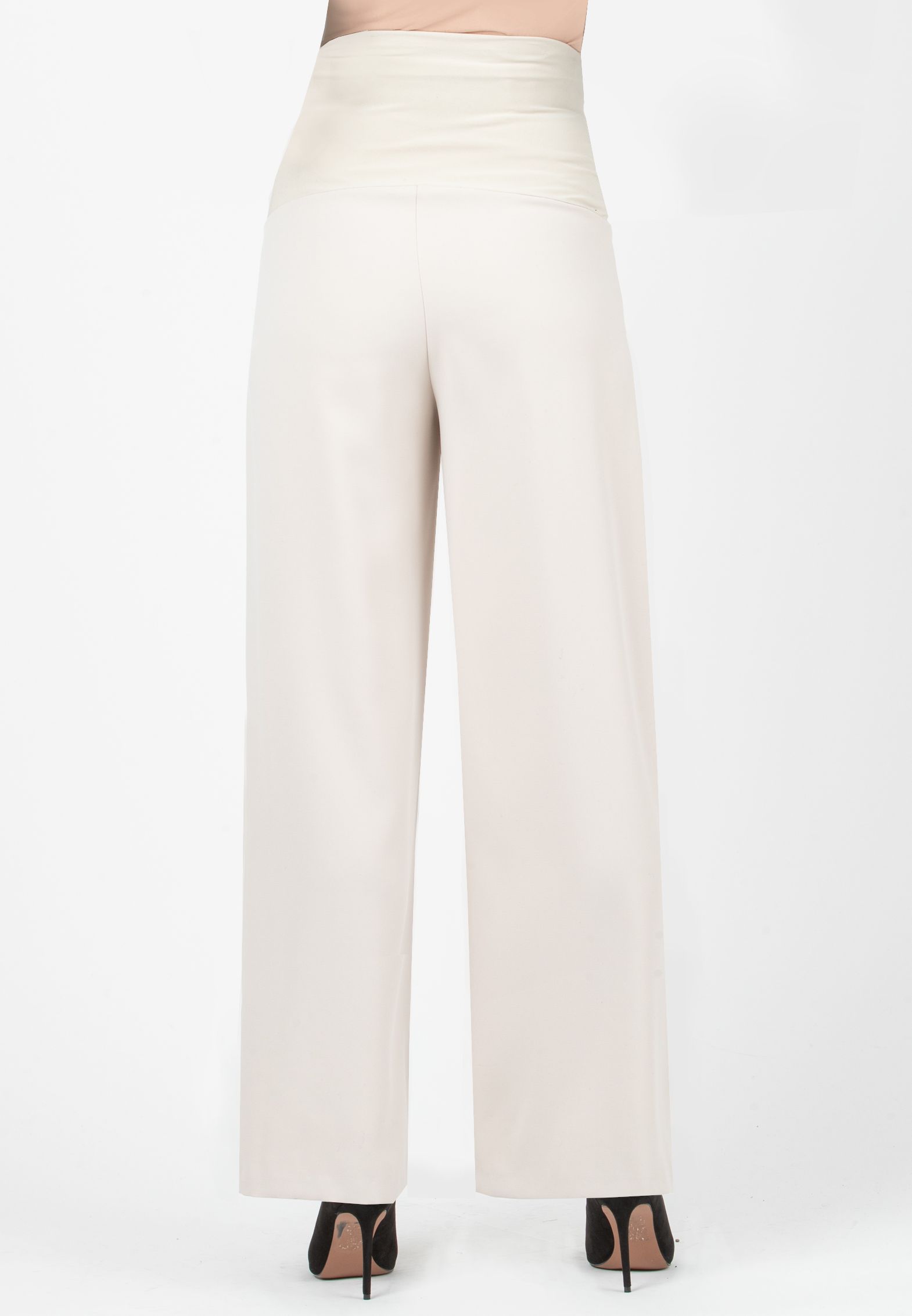 KIMBERLY - Maternity Palazzo Cadì Trousers (Naturale)