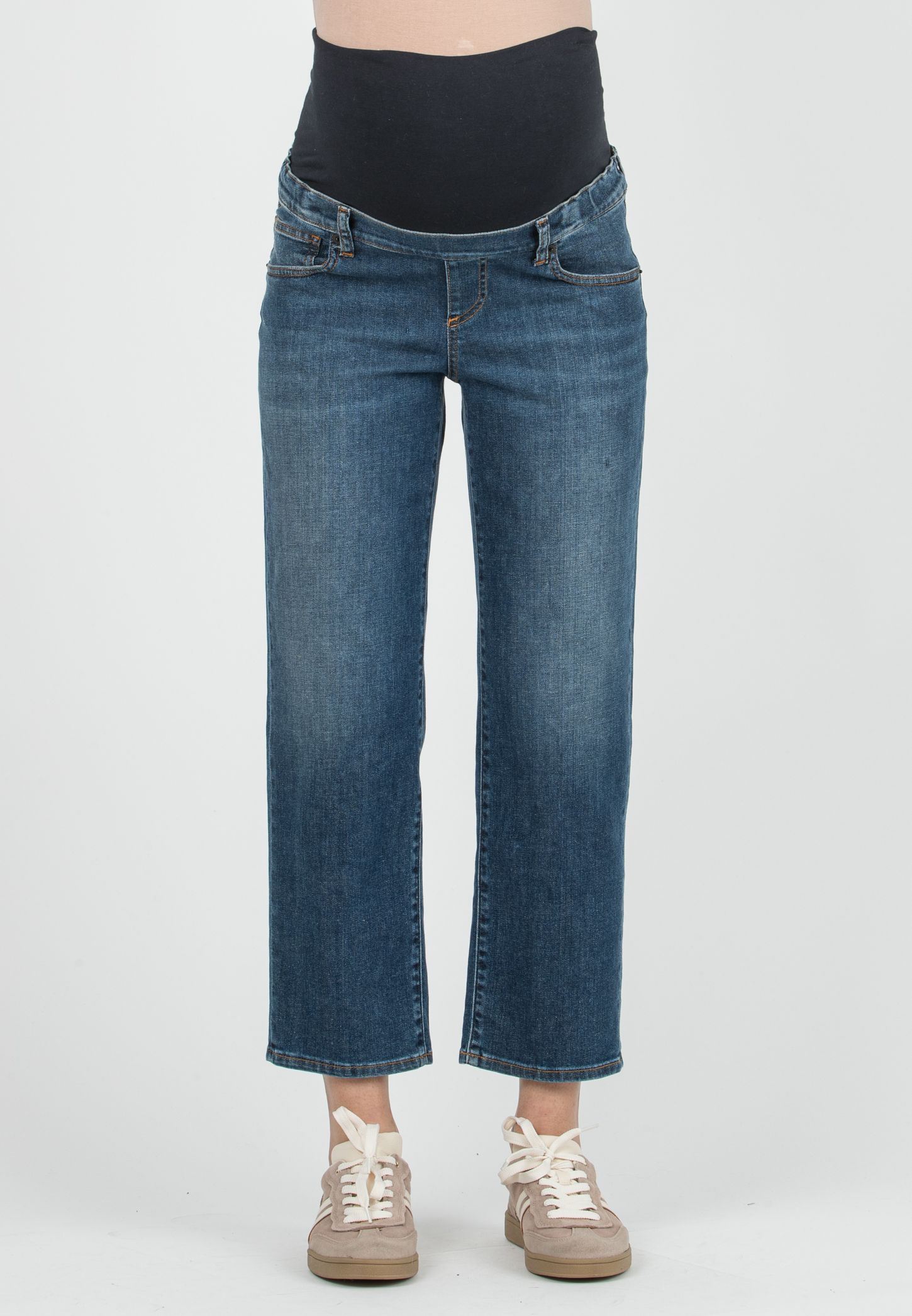 RHIANNA - Balloon Maternity Jeans (Blu)