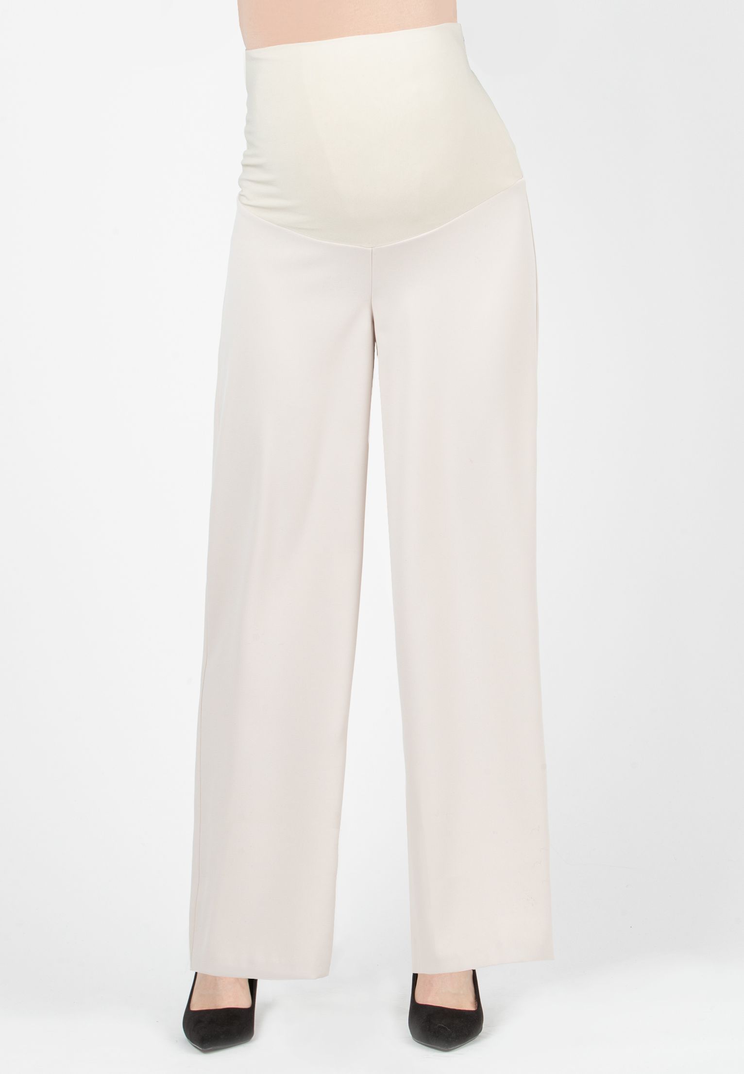 KIMBERLY - Maternity Palazzo Cadì Trousers (Naturale)