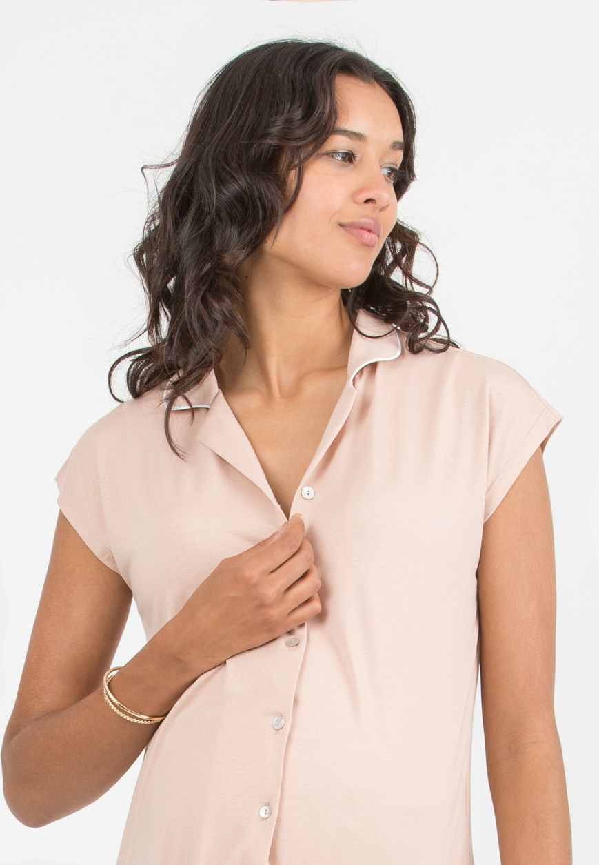 PINA – Maternity Short Pajama (Cipria)