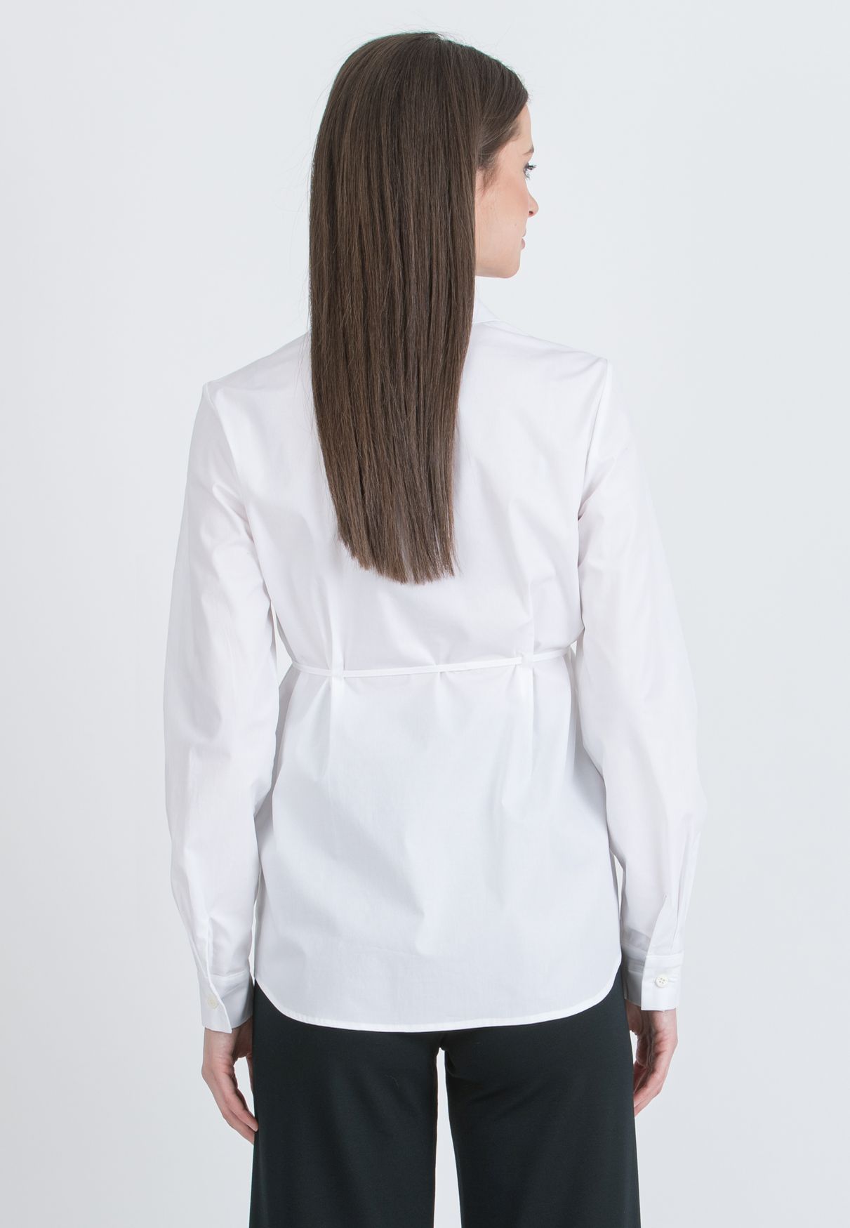 IMMA - Maternity Shirt with Drawstring (Avorio)