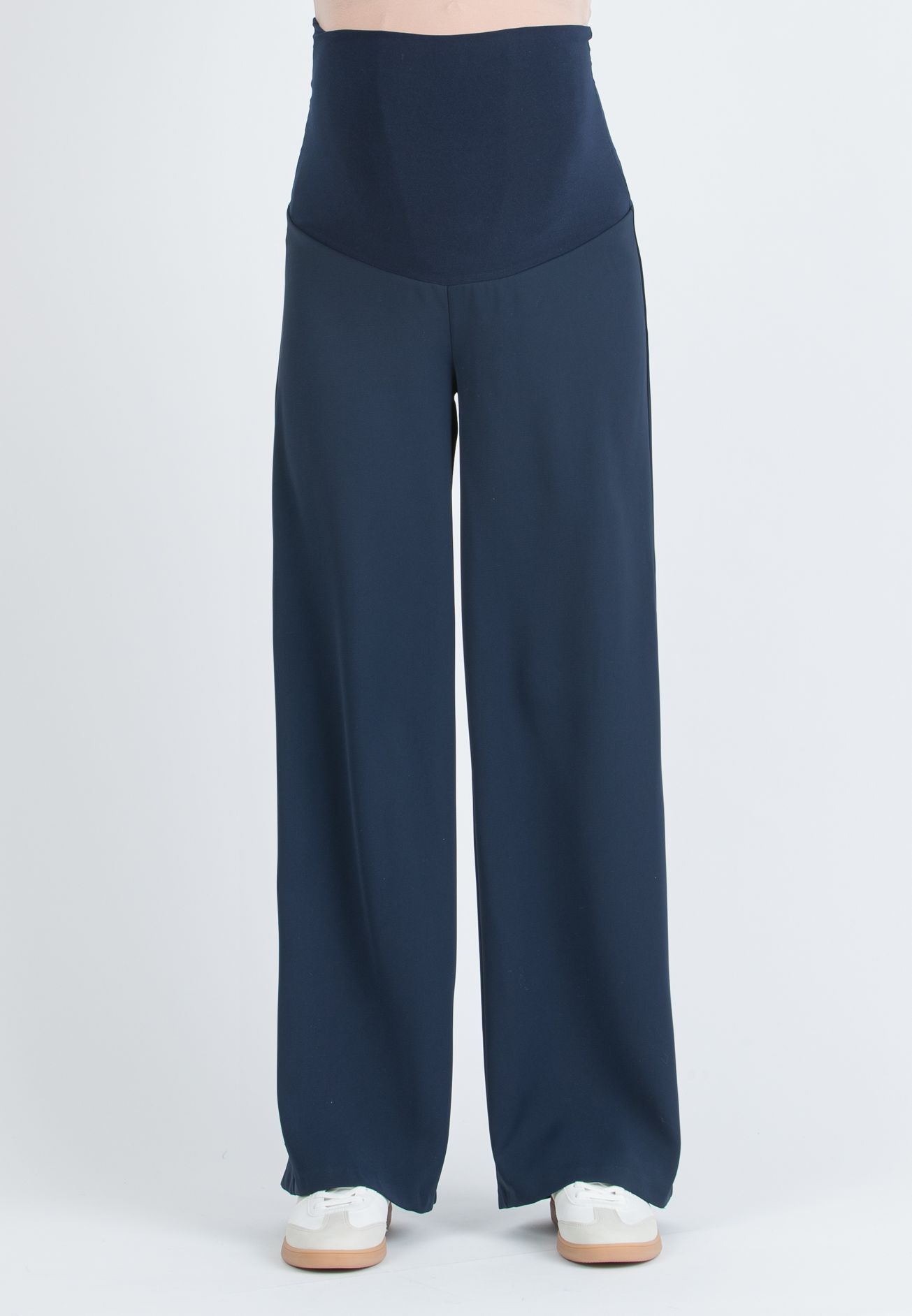 KIMBERLY - Maternity Palazzo Cadì Trousers (Blu)