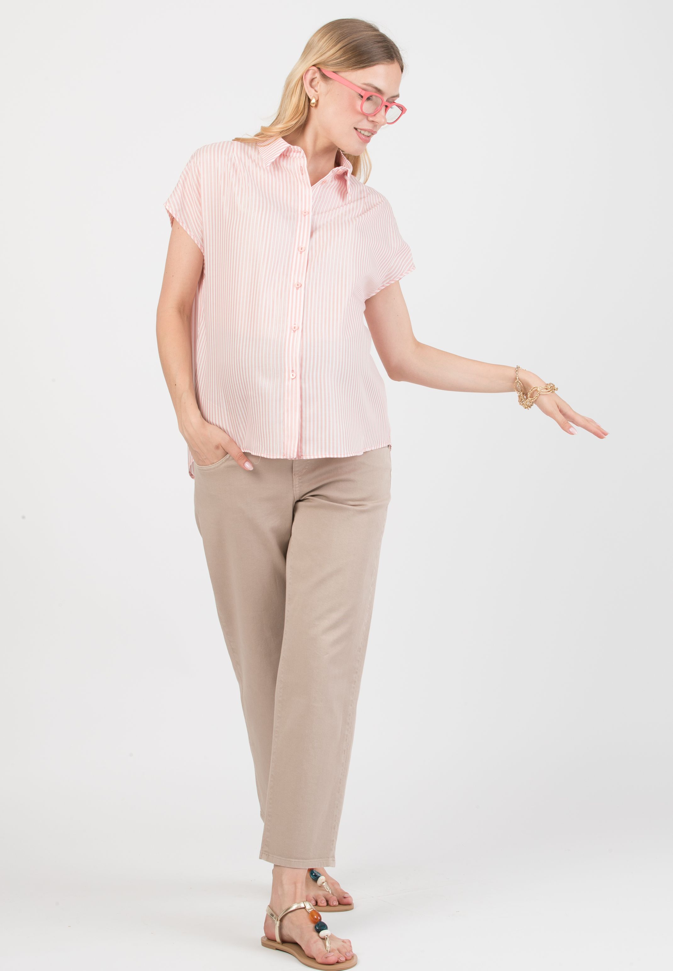 RHIANNA - Jeans Premaman Balloon Fit (Corda)