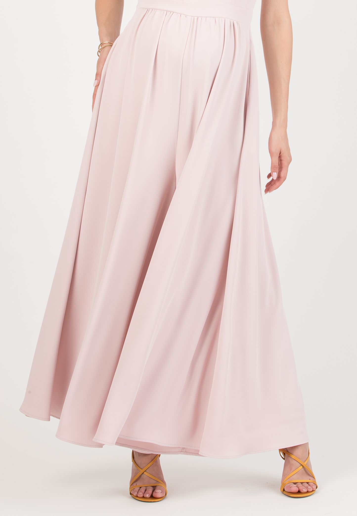 KATE - Maternity & Nursing Dress Jumpsuit with Wide-Leg Trousers (Rosa)