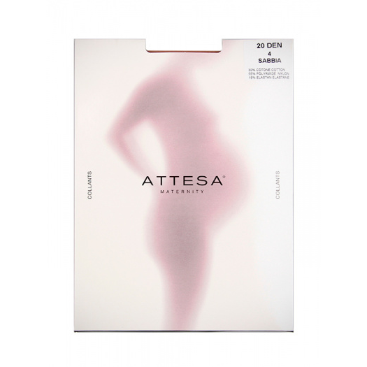 20 Den Over-Bump Maternity Tights (Sabbia)