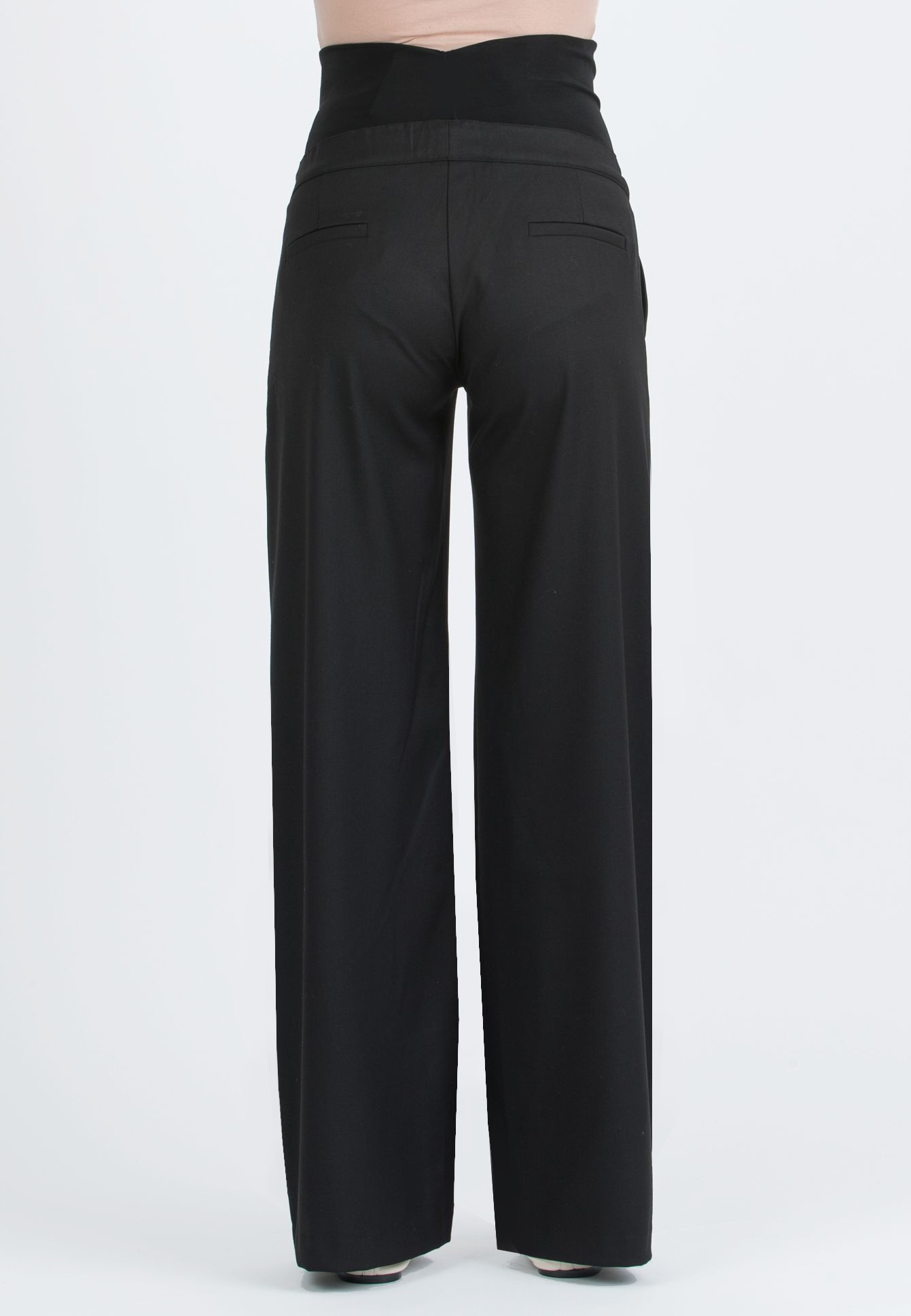 NAOMI P - Tailored Palazzo Trousers (Nero)